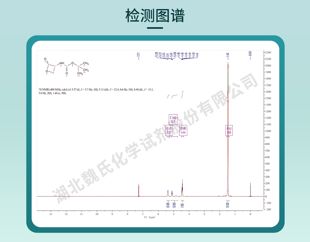 N-叔丁氧羰基-D-丝氨酸光谱